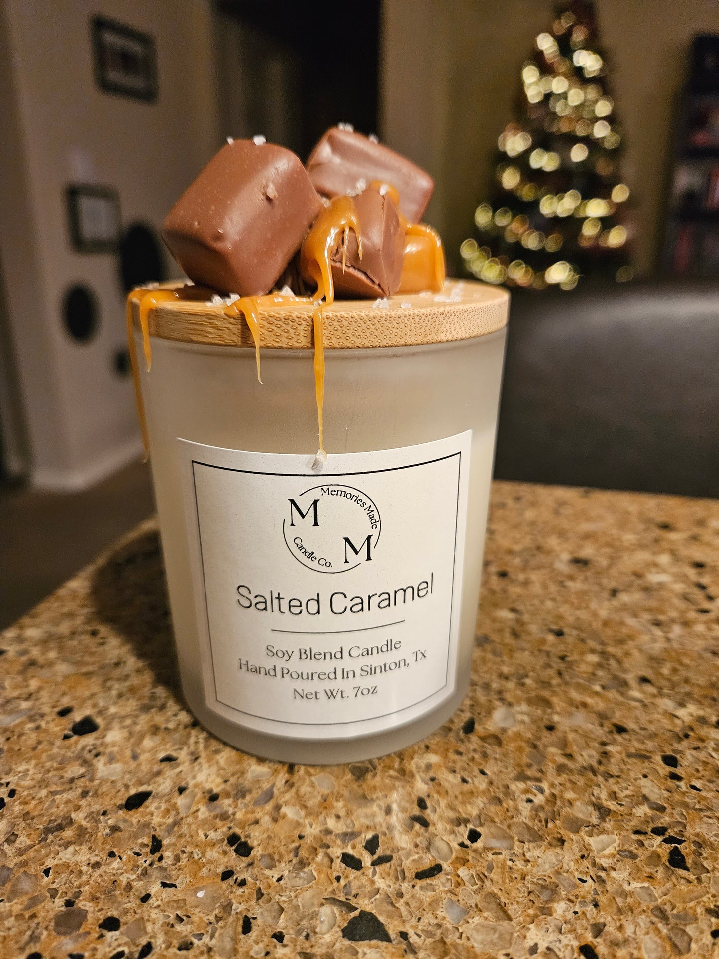 Salted Caramel 7 oz Soy Blend Candle