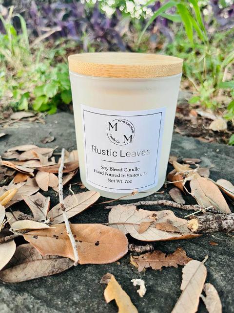 Rustic Leaves 7 Oz. Soy Blend Candle