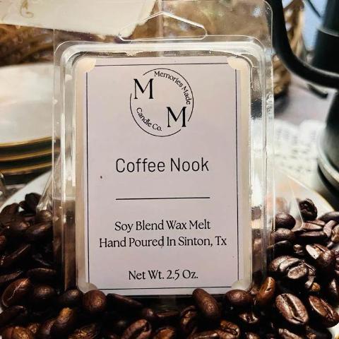 Coffee Nook 2.5 Oz Soy Blend Wax Melt