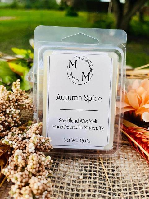 Autumn Spice 2.5 Oz Soy Blend Wax Melt