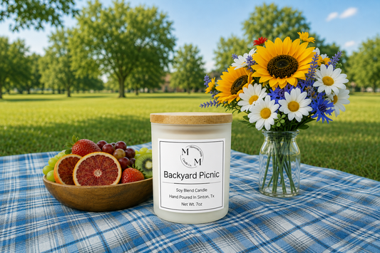 Backyard Picnic Candle