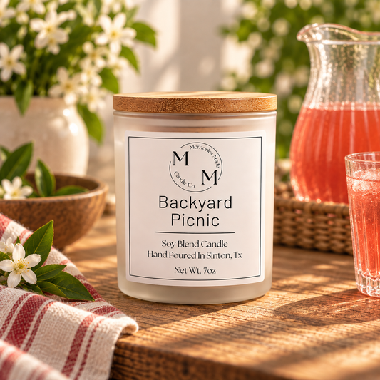 Backyard Picnic Candle