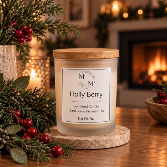 Holly Berry Candle
