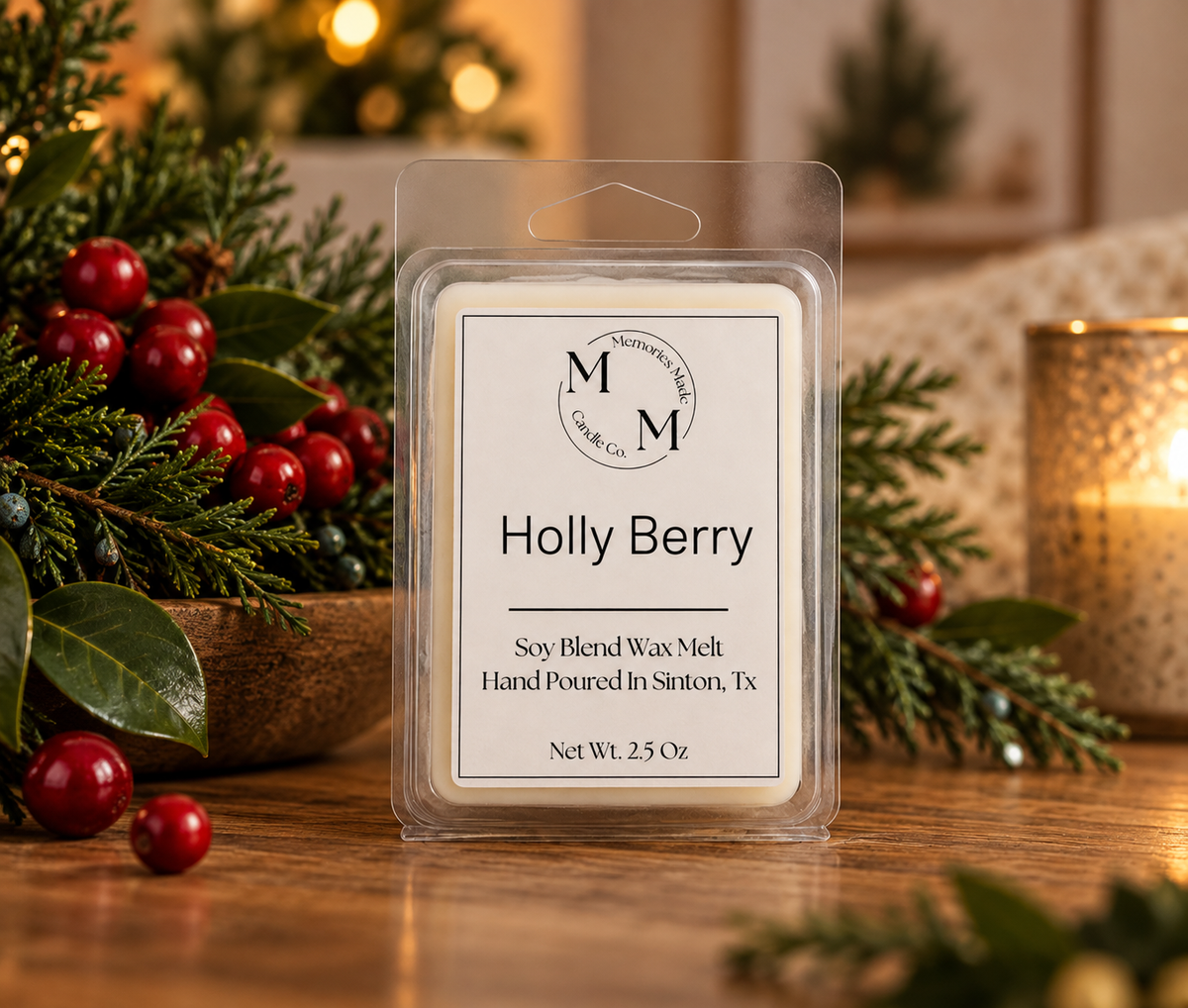 Holly Berry Wax Melt
