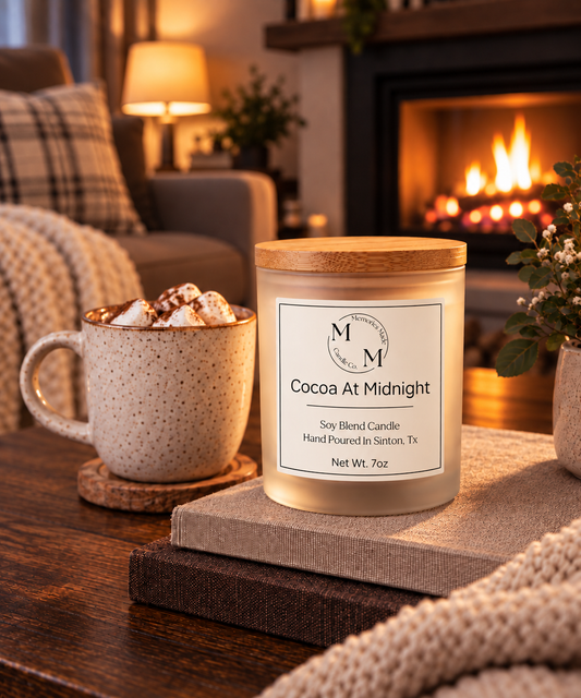 Cocoa at Midnight Candle